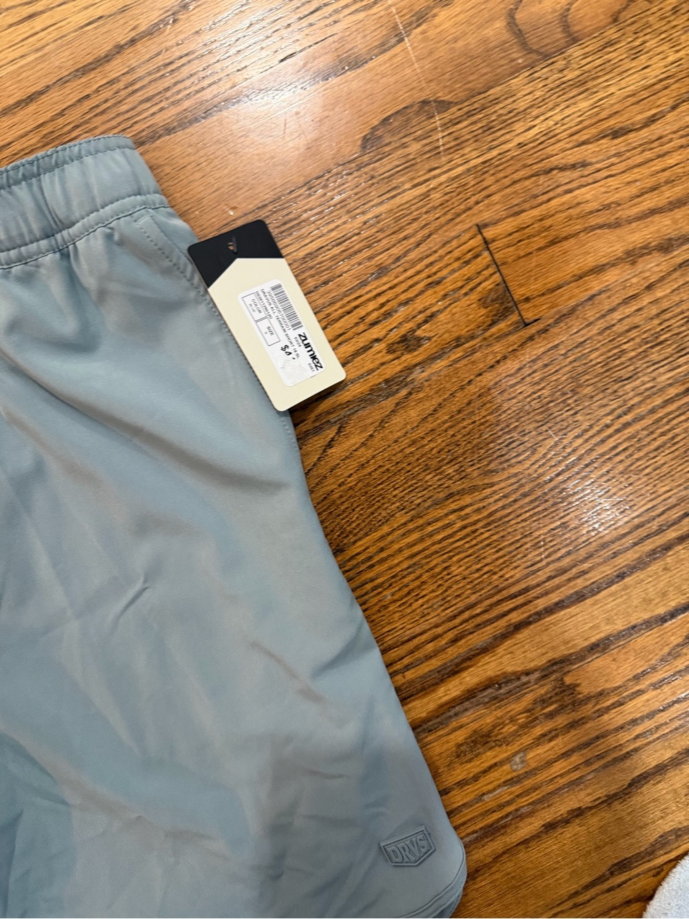 Zumiez Men's Athletic Shorts - Pale Blue - Picture 3 of 6